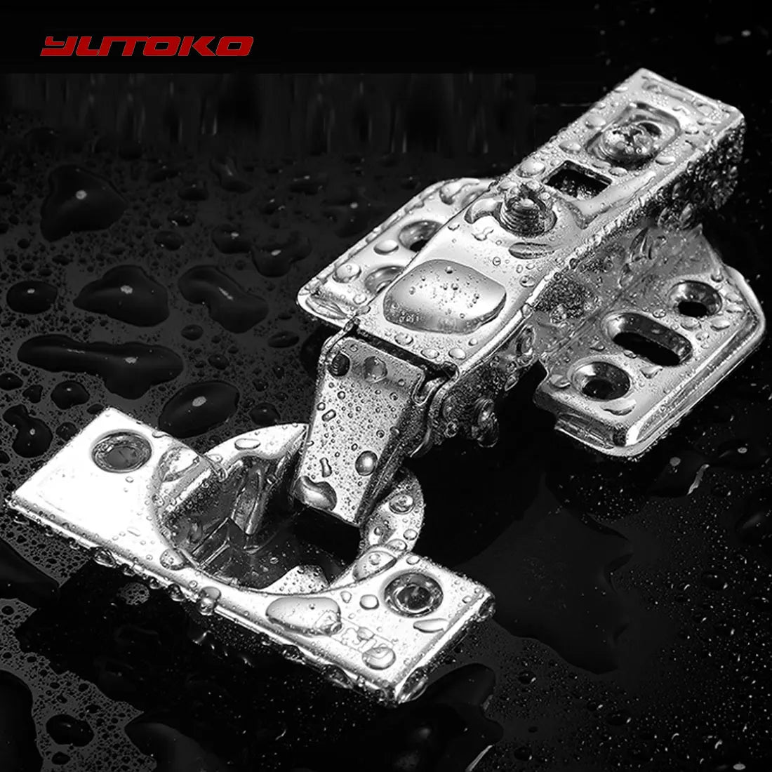 1Pcs Hinge Stainless Steel Door Hydraulic Hinges Damper Buffer Soft Close for Cabinet Door Cupboard Furniture Hardware