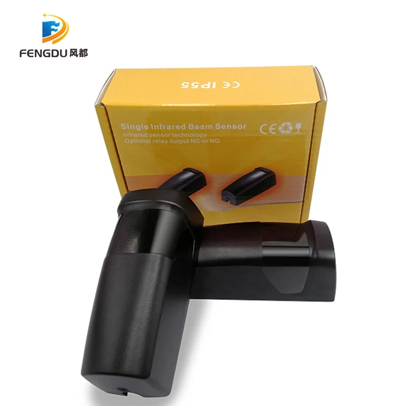 Infrared Sensor Photocell for Gates Security Gate Motion Detector Beams Detector Garage Door Barrier Security Infrared Sensor