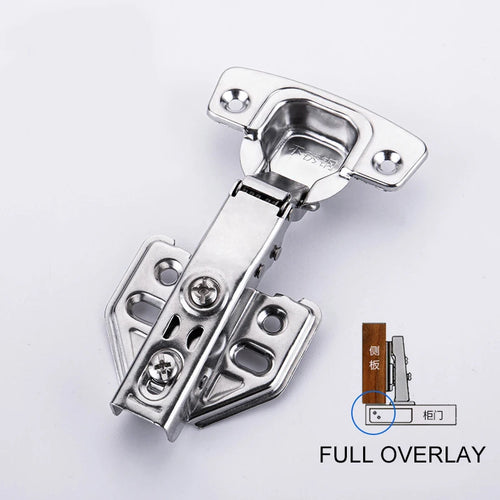 1Pcs Hinge Stainless Steel Door Hydraulic Hinges Damper Buffer Soft Close for Cabinet Door Cupboard Furniture Hardware