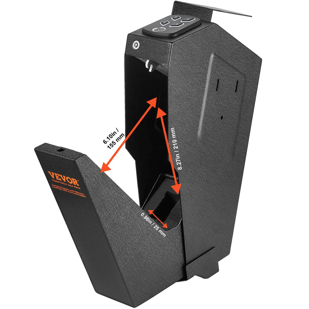 VEVOR Biometric Smart Security Safe – Fingerprint, Keypad & Key Access