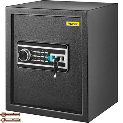 High-Security Biometric Safe Box – Solid Steel Digital Electronic Safe