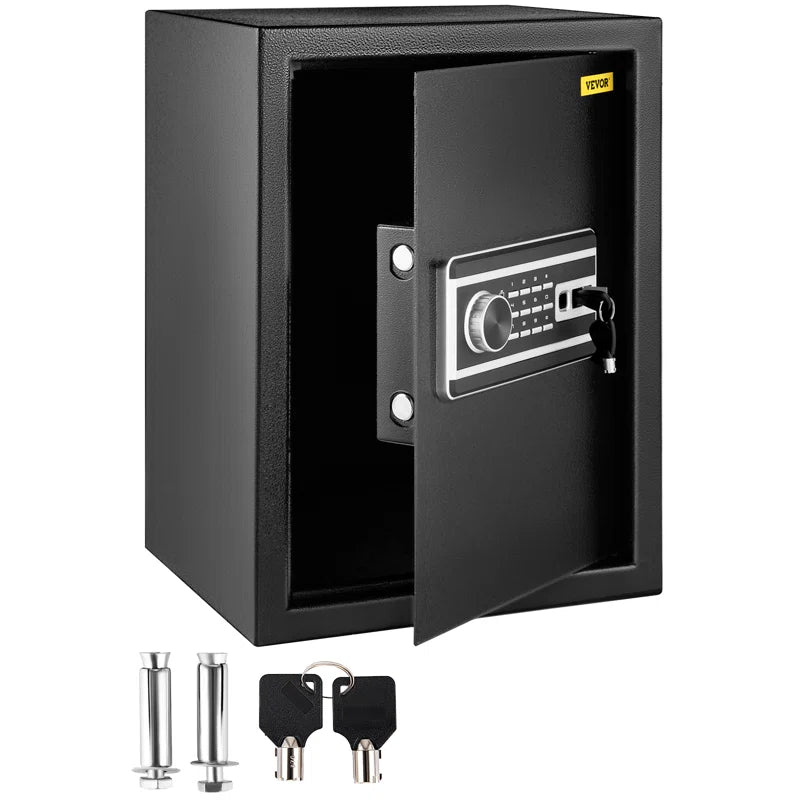 High-Security Biometric Safe Box – Solid Steel Digital Electronic Safe