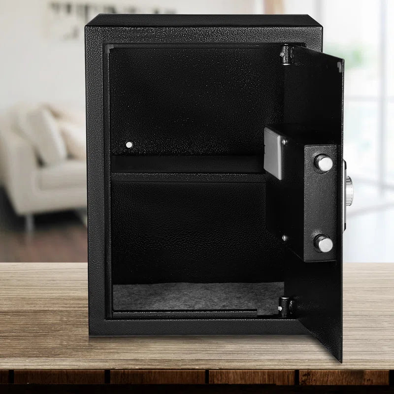 High-Security Biometric Safe Box – Solid Steel Digital Electronic Safe