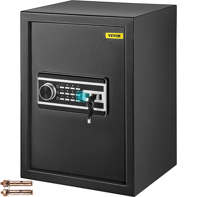 High-Security Biometric Safe Box – Solid Steel Digital Electronic Safe