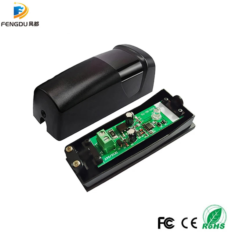 Infrared Sensor Photocell for Gates Security Gate Motion Detector Beams Detector Garage Door Barrier Security Infrared Sensor